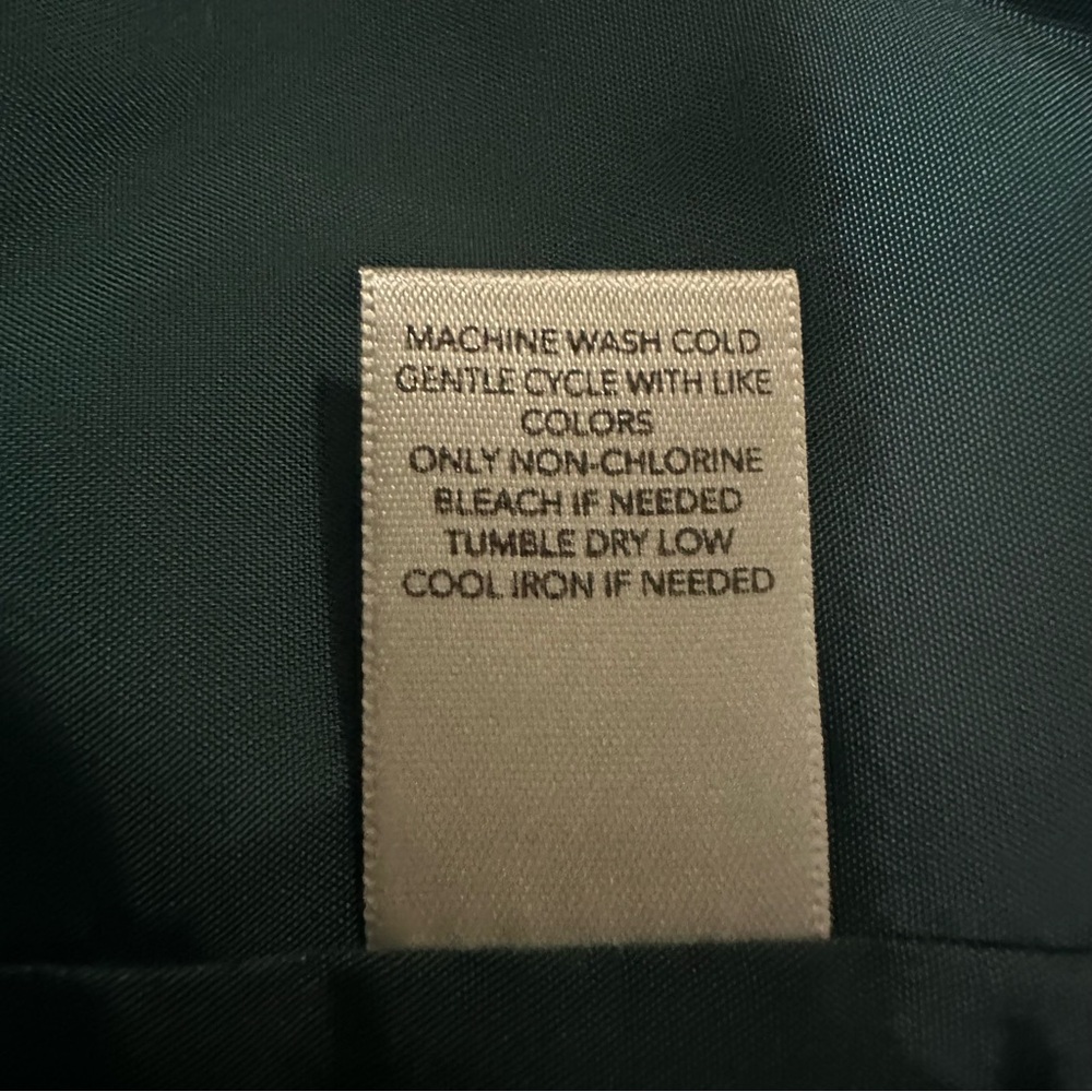 Christopher & Banks/Green Quilted Vest/Size XL - Picture 7 of 10